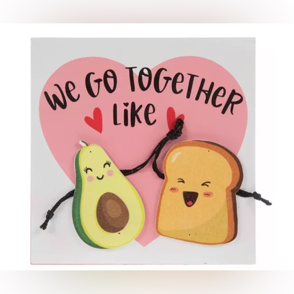 ❤️ Valentine We Go Together Wood Decor - Picture 2 of 4
